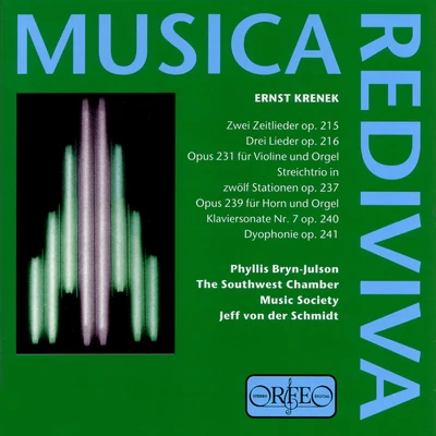 KRENEK, E.: Vocal and Chamber Music (Bryn-Julson, S. P. Marsh, Jensen, Karlin, Naill, Leighton Fong, Svrcek, V. Ray, Southwest Chamber Music Society) 專輯 Phyllis Bryn-Julson