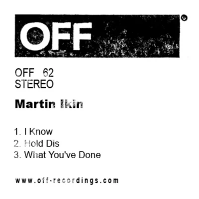 I Know EP 专辑 Martin Ikin