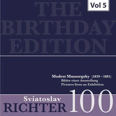 The Birthday Edition - Sviatoslav Richter, Vol. 5 專輯 Sviatoslav Richter