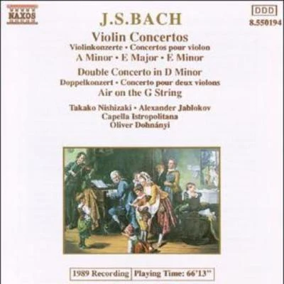 Bach: Violin Concertos 專輯 Capella Istropolitana