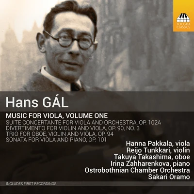 Gál: Music for Viola, Vol. 1 專輯 Reijo Tunkkari