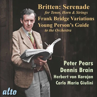 Britten: Serenade, Frank Bridge Variations, Young Presins Guide 專輯 The Philharmonic Promenade Orchestra Of London/Sir Adrian Boult