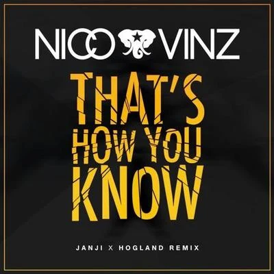 That&#x27;s How You Know (JanjiHogland Remix) 专辑 Janji