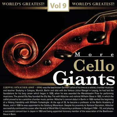 More Cello Giants, Vol. 9 專輯 Orchestra of the Bavarian Radio/Hans Hopf/Chorus of the Bavarian Radio/Hans Altmann