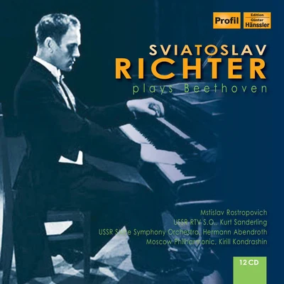 BEETHOVEN, L. van: Piano SonatasVariationsPiano Concertos Nos. 1, 3Cello Sonatas (Richter, Rostropovich, Abendroth, Kondrashin) (1947-1963) 專輯 Sviatoslav Richter