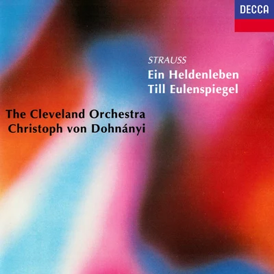 R. Strauss: Ein Heldenleben & Till Eulenspiegels 專輯 Christoph von Dohnányi