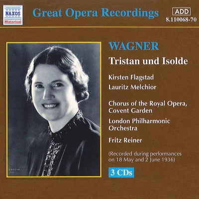 WAGNER, R.: Tristan und Isolde (Melchior, Flagstad, Reiner) (1936) 專輯 Fritz Reiner