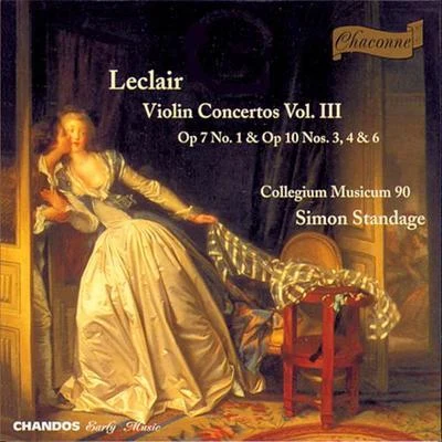 LECLAIR: Violin Concertos, Vol. 3 专辑 Simon Standage