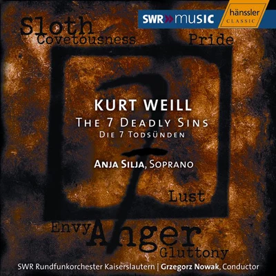 WEILL: 7 Deadly Sins (The)Quodlibet, Op. 9 專輯 Anja Silja