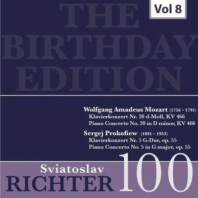 The Birthday Edition - Sviatoslav Richter, Vol. 8 專輯 Sviatoslav Richter