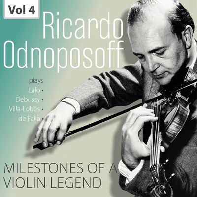 Milestones of a Violin Legend: Ricardo Odnoposoff, Vol. 4 專輯 Jean Antonietti