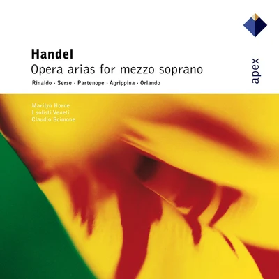 Handel : Operatic Arias-Apex 專輯 Claudio Scimone/Hermann Prey/José Carreras/PHILHARMONIA ORCHESTRA