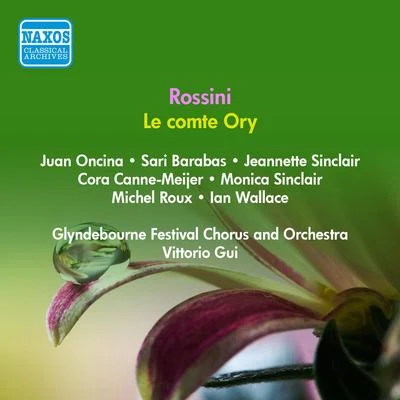 ROSSINI, G.: Comte Ory (Le) [Opera] (Glyndebourne) (1956) 專輯 Vittorio Gui