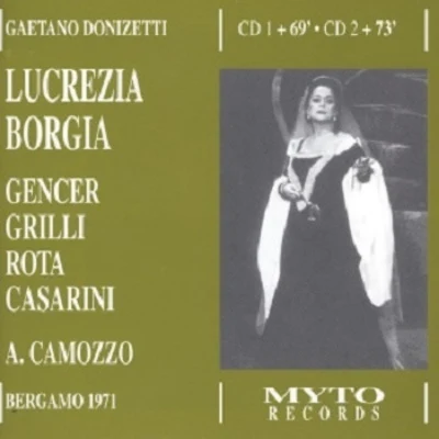 GAE彈哦Donizetti: lucre字啊Borgia 專輯 Leyla Gencer