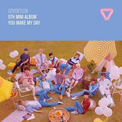 SEVENTEEN 5TH MINI ALBUM YOU MAKE MY DAY 專輯 seventeen/New Kids on the Block