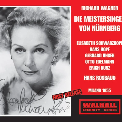 WAGNER, R.: Meistersinger von Nürnberg (Die) [Opera] (Edelmann, Schwarzkopf, RAI Chorus and Symphony, Rosbaud) (1955) 專輯 Ensemble vocal de Paris/Hans Rosbaud/Marcello Cortis