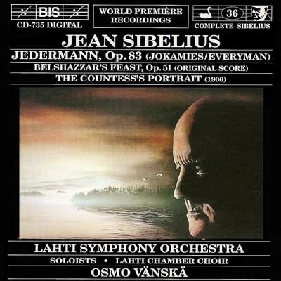 Sibelius: JE的R漫尼, op. 83Belshazzar sf east, op. 51the countess S portrait 專輯 Osmo Vänskä