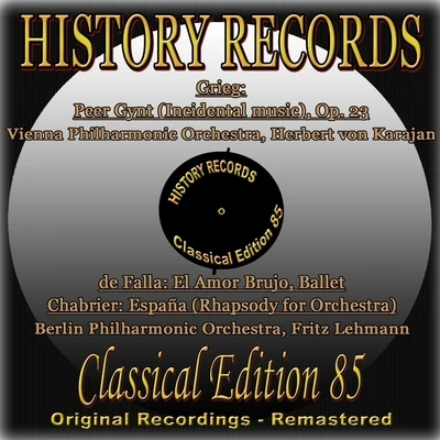 History Records - Classical Edition 85 專輯 Rundfunk/Fritz Lehmann/Sinfonieorchester Berlin/Großer Chor des Berliner Rundfunks