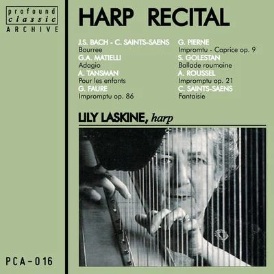 Harp Recital 專輯 Lily Laskine