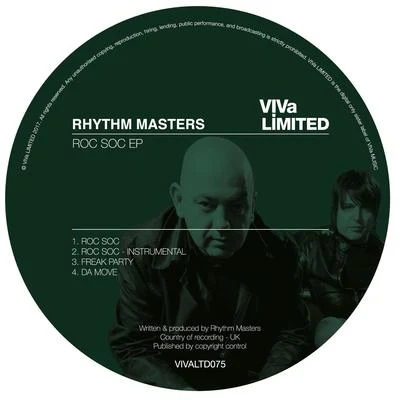 Roc Soc EP 專輯 Rhythm Masters/Crookers/Dennis Ferrer/Luciano/Robosonic