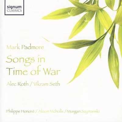 Songs in Time of War 專輯 Mark Padmore