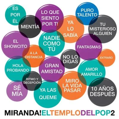 El Templo del Pop, Vol. 2 专辑 Miranda!/Santiago Cruz