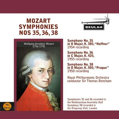 Mozart: Symphonies No. 35, 36, 38 專輯 Sir Thomas Beecham