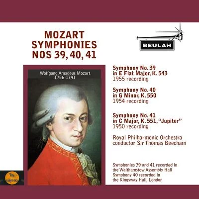 Mozart: Symphonies No. 39, 40, 41 專輯 Sir Thomas Beecham/The Royal Philharmonic Orchestra