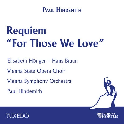 Elisabeth HöngenKarl BohmTorsten Ralf Hindemith: Requiem "For Those We Love"