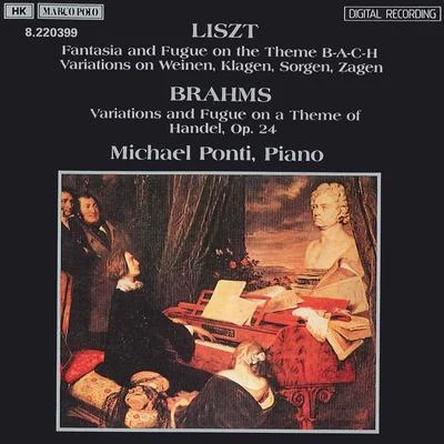 BRAHMSLISZT: Handel - Bach Variations 專輯 Michael Ponti