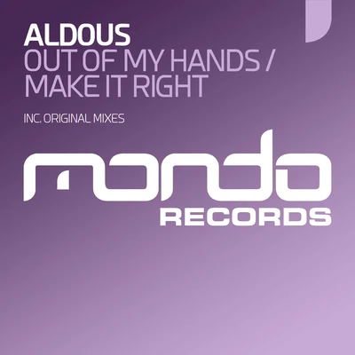 Out Of My Hands EP 專輯 Aldous