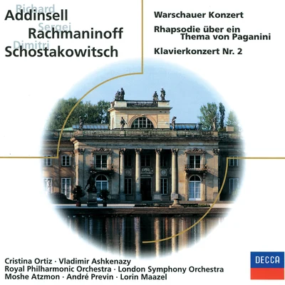 Addinsell; Rachmaninoff; Schostakowitsch: Warschauer Konzert; 專輯 Cristina Ortiz