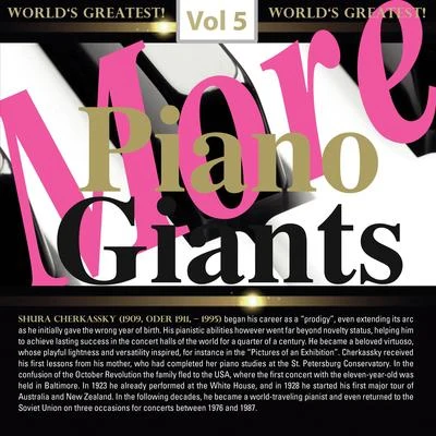 More Piano Giants: Shura Cherkassky, Vol. 5 (Live) 專輯 Shura Cherkassky