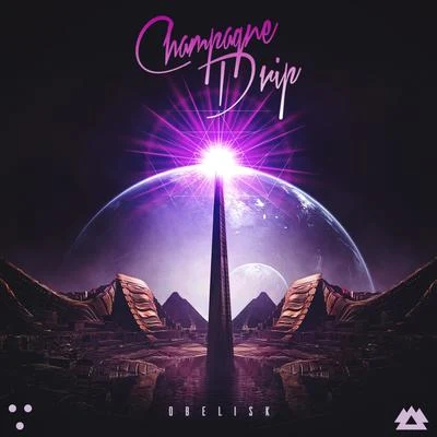 Champagne Drip Obelisk