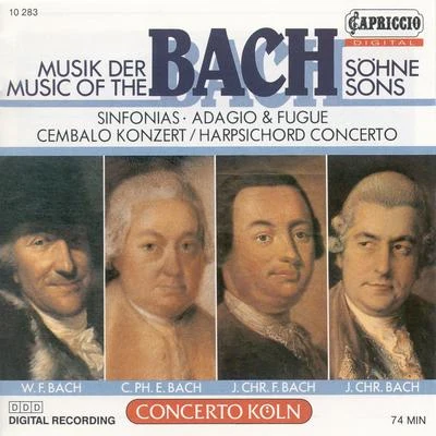 BACH SONS (THE) – BACH, J.C.F.BACH, W.F.BACH, C.P.E.BACH, J.C. (Music of the Bach Sons) (Concerto Koln) 专辑 Concerto Koln