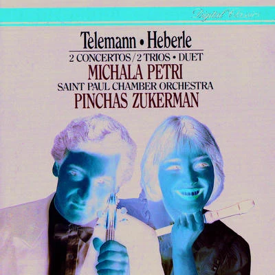 Michala PetriGeorge Malcolm Telemann: Concerto in A Minor, Duet in C Major, Trio Sonatas - Heberle: Recorder Concerto in G Major