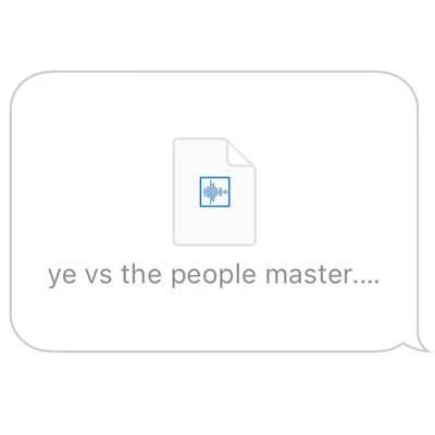 Ye vs. the People (starring TI as the People) 專輯 Kanye West