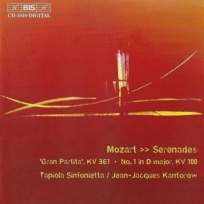 MOZART: Serenades Nos. 1 and 10 專輯 Tapiola Sinfonietta