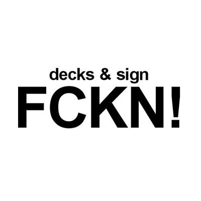 FCKN! 專輯 Erick Decks/Hard Rock Sofa/John Acquaviva/Josh The Funky 1/Olivier Giacomotto