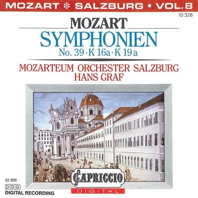 Mozart, W.A.: symphonies, Vol. 8 (Salzburg Mozart EU M orchestra, graf) - no是. 39, 52K. A女孩. 220 安定 223 專輯 Hans Graf