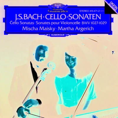 J.S. Bach: Cello-Sonaten BWV 1027-1029 專輯 Mischa Maisky