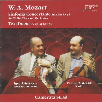 Mozart: Sinfonia Concertante, K. 364 - Duo in G Major, K. 423 - Duo in B-Flat Major, K. 424 專輯 Natalia Zertsalova/Igor Oistrakh