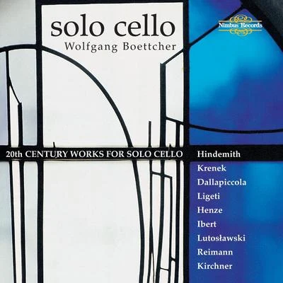 20th Century Works for Solo Cello 專輯 Josef Palenicek/Naotaka Nishida/Wolfgang Boettcher