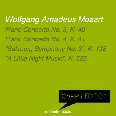 Green Edition - Mozart: Piano Concerti Nos. 3, 4 & "A Little Night Music", K. 525 專輯 Vladimir Petroschoff/Philharmonic Festival Orchestra/Martin Galling