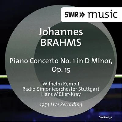 BRAHMS, J.: Piano Concerto No. 1 (Kempff, Stuttgart Radio Symphony, Müller-Kray) 专辑 Radio-Sinfonieorchester Stuttgart des SWR/Hans Müller-Kray