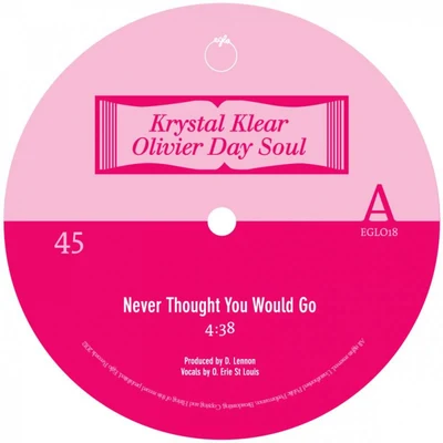 Never Thought You Would Go 專輯 Krystal Klear