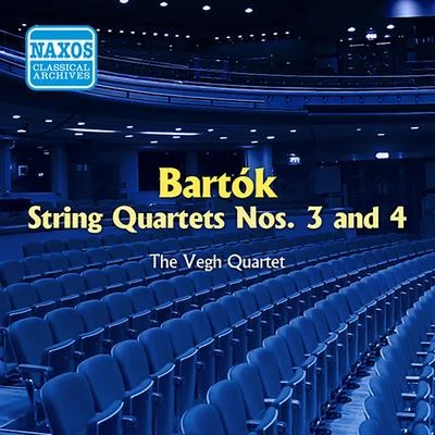 BARTOK: String Quartets Nos. 3 and 4 (Vegh Quartet) (1954) 專輯 Végh Quartet