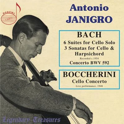 Antonio Janigro, Vol. 1: Bach & Boccherini 專輯 Prague Symphony Orchestra/Jiri Barta/Maxim Shostakovich