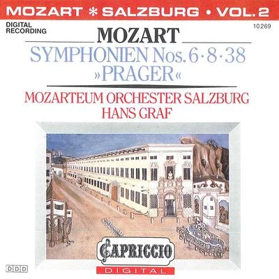 Mozart, W.A.: symphonies, Vol. 2 (Salzburg Mozart EU M orchestra, graf) - no是. 6, 8 安定 38, Prague 專輯 Hans Graf