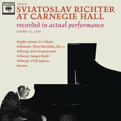 Sviatoslav Richter Recital -Live at Carnegie Hall, October 25, 1960 專輯 Sviatoslav Richter